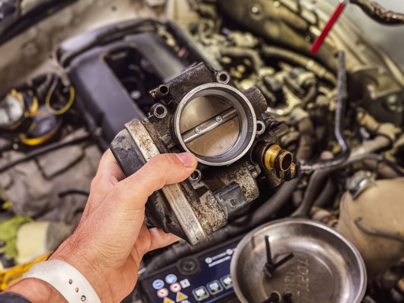 What is a throttle valve and what is it for
