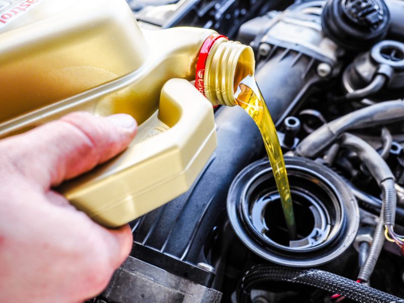 What happens if you put too much oil in the engine