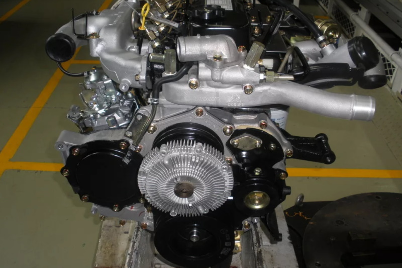 Very strong vibration at idle speeds